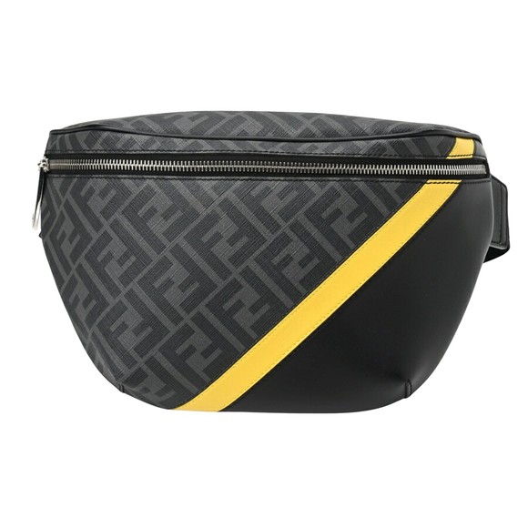 Fendi Zucca Grey Canvas shoulder - Picture 1 of 9